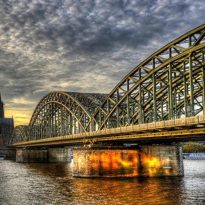 Cologne Cathedral and Hohenzollernbrücke